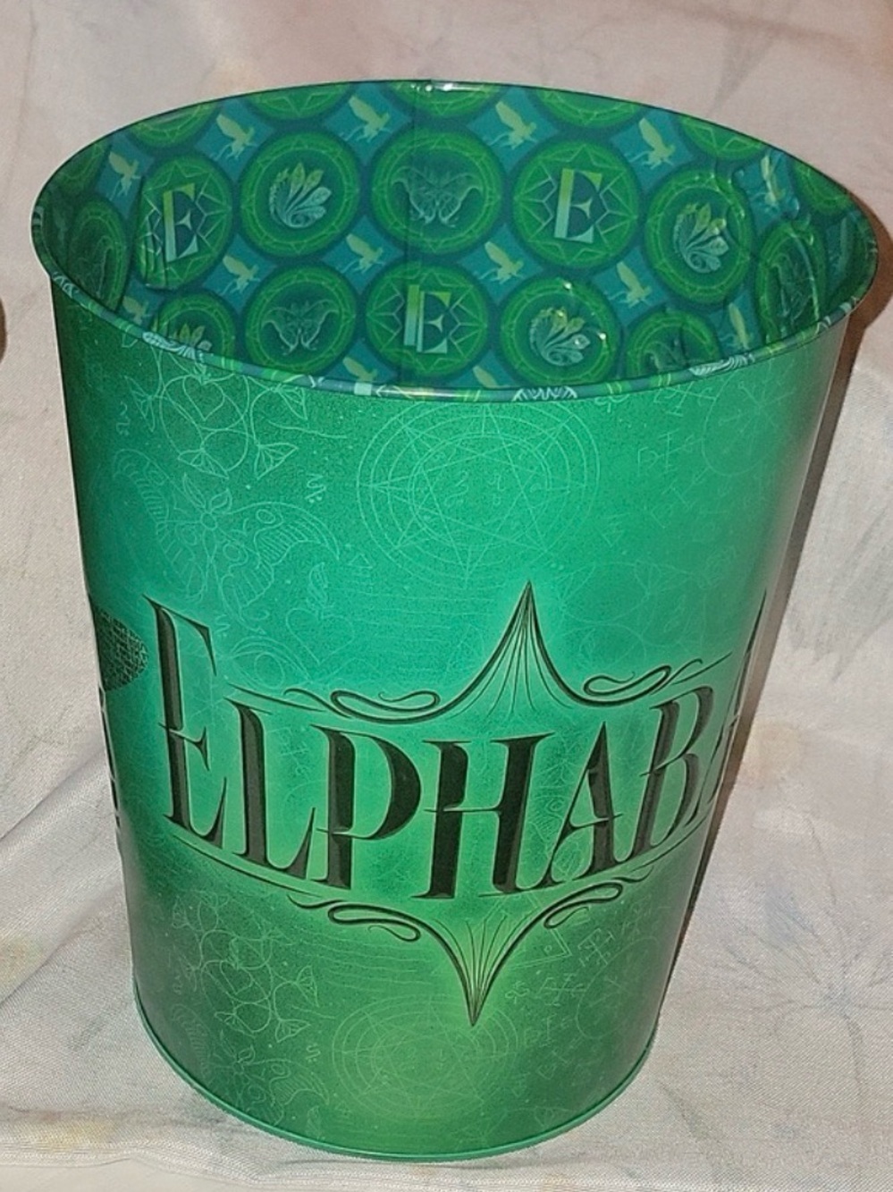 Elphaba Green Decorative Party Waste Bin
